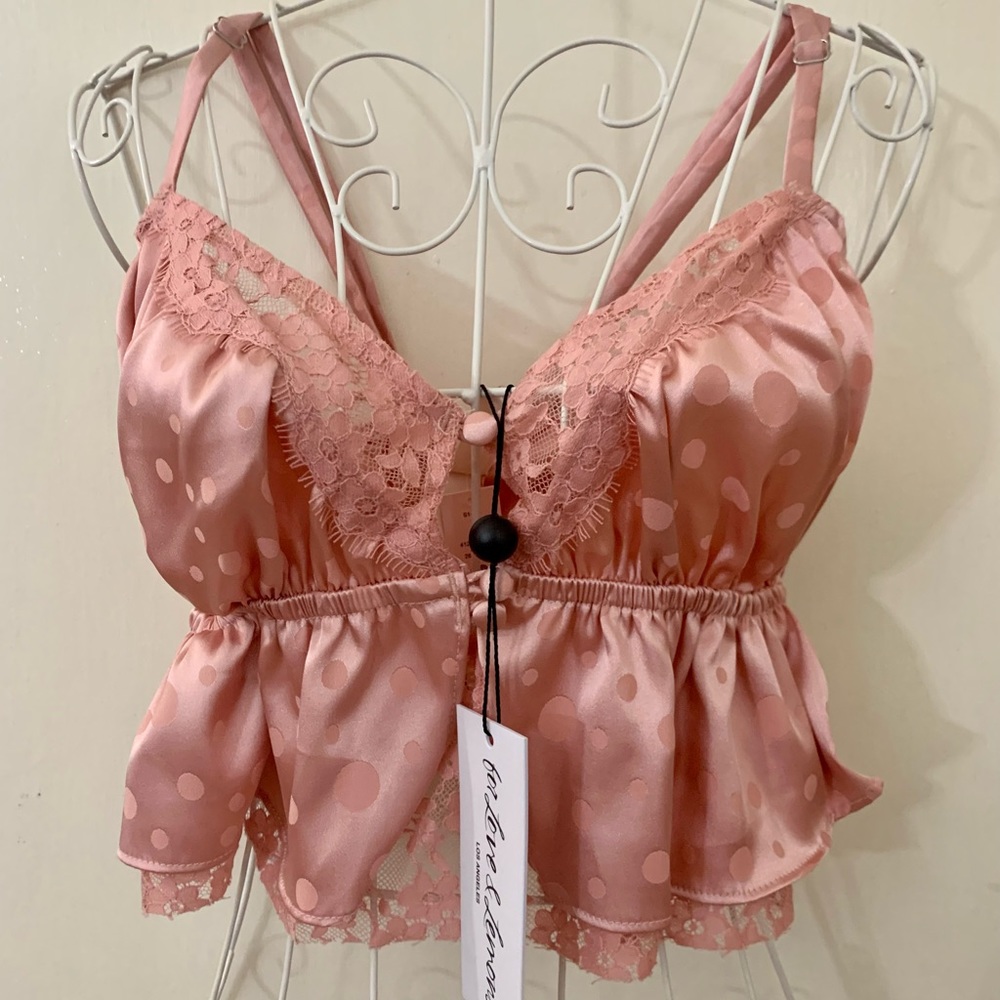 For Love And Lemons Lingerie Crop Top (NWT)